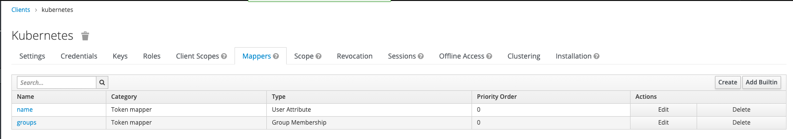 Connect Kubernetes to Keycloak