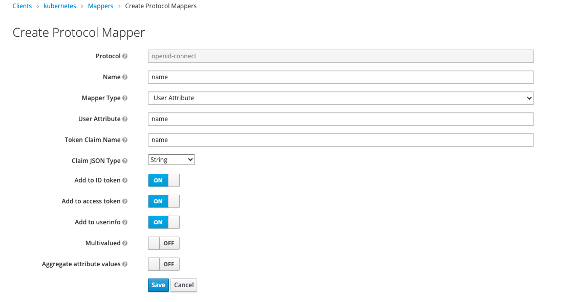 Connect Kubernetes to Keycloak